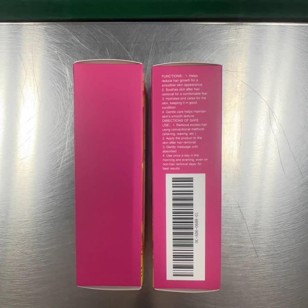 Hair Removal Moisturizing Oil With A Floral Scent