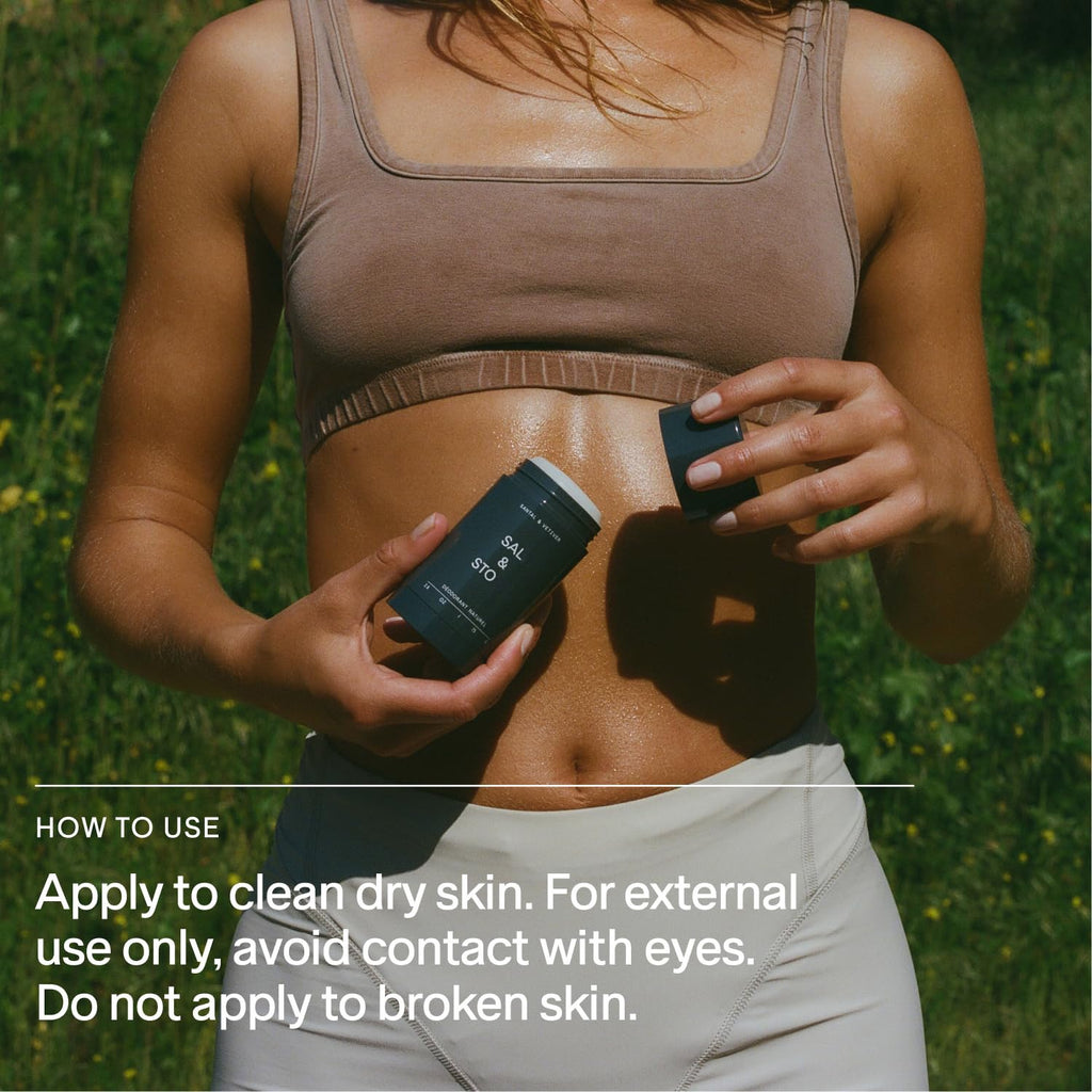 Salt & Stone Long-Lasting Freshness Underarm Deodorant Stick