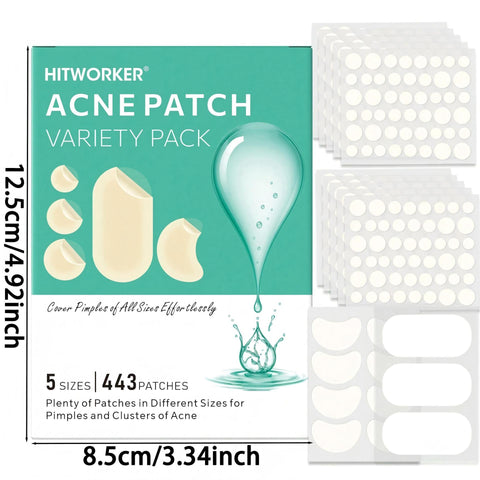 HitWorker Acne Patches Invisible Breathable Skin Care