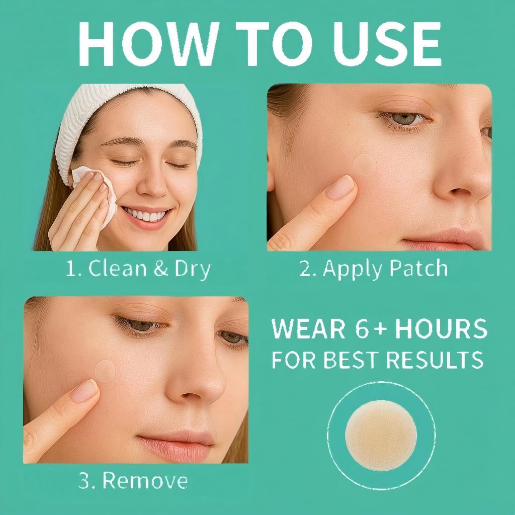 HitWorker Acne Patches Invisible Breathable Skin Care
