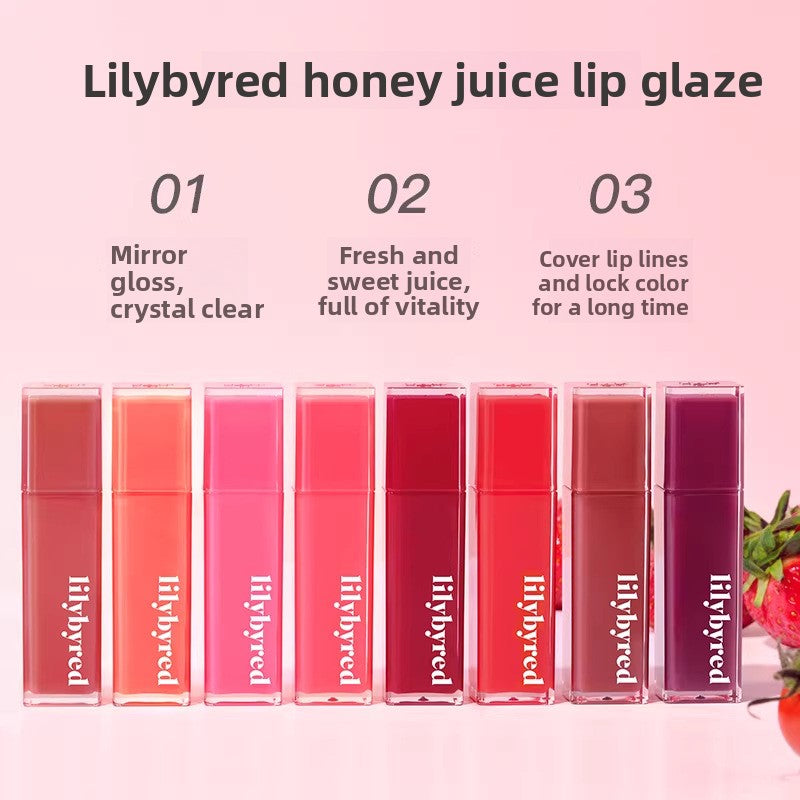 Lip gloss, Moisturizing, Non-Fading, Non-Stick